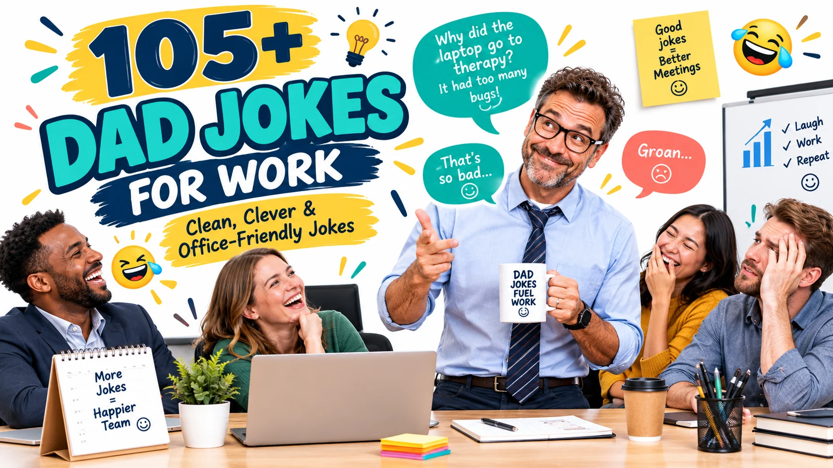 dad jokes for work