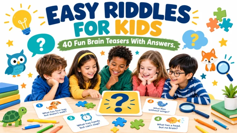 easy riddles for kids