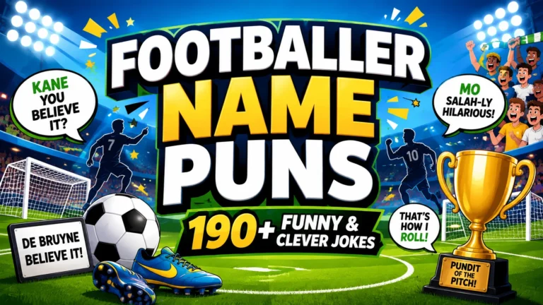 footballer name puns