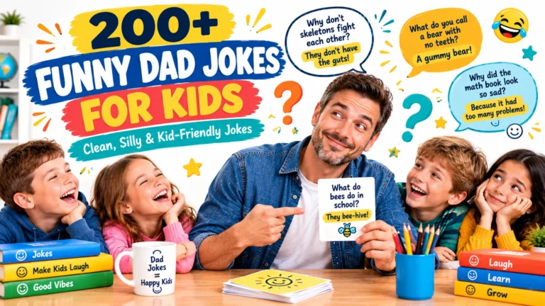 funny dad jokes for kids
