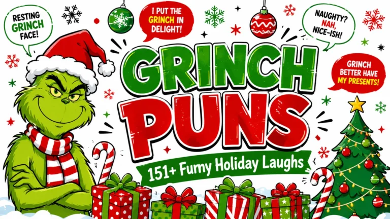 grinch puns