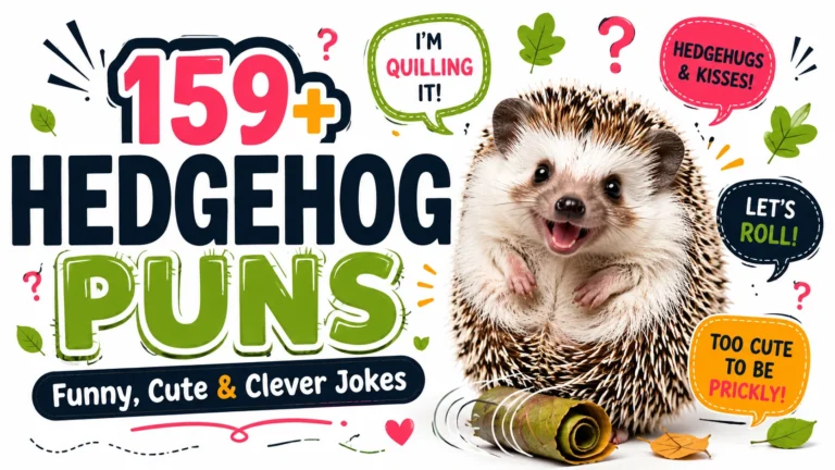 hedgehog puns