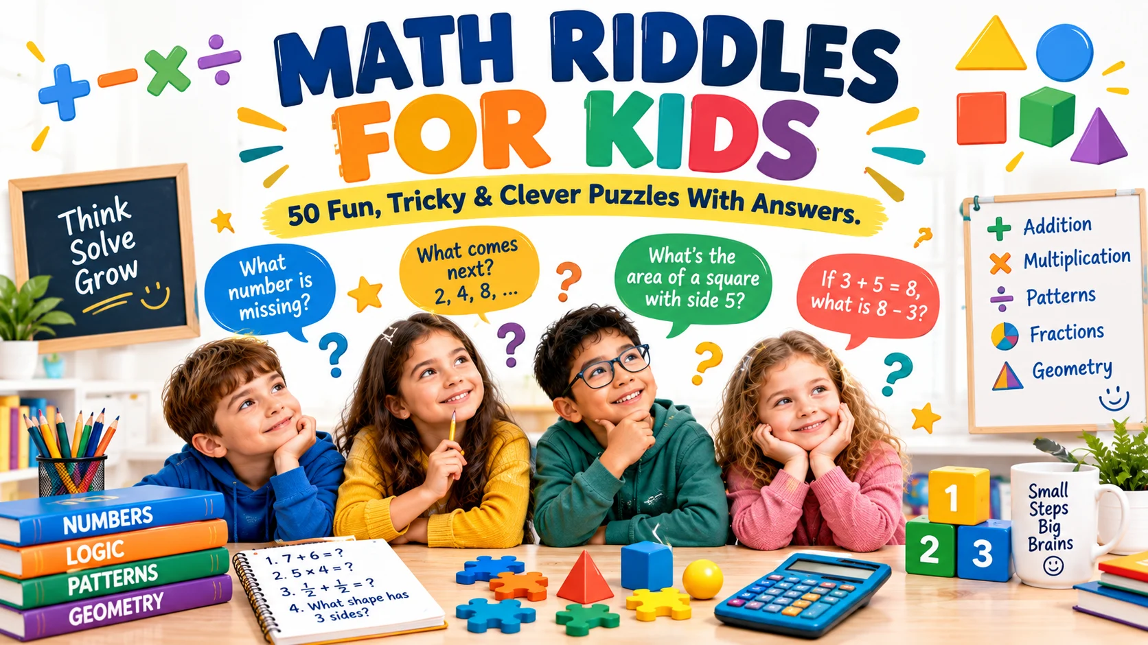 math riddles for kids