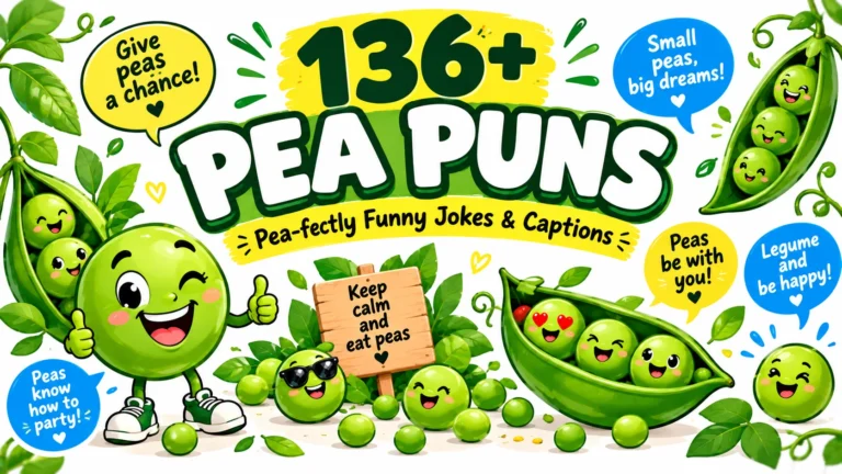 pea puns