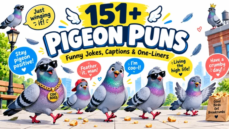 pigeon puns