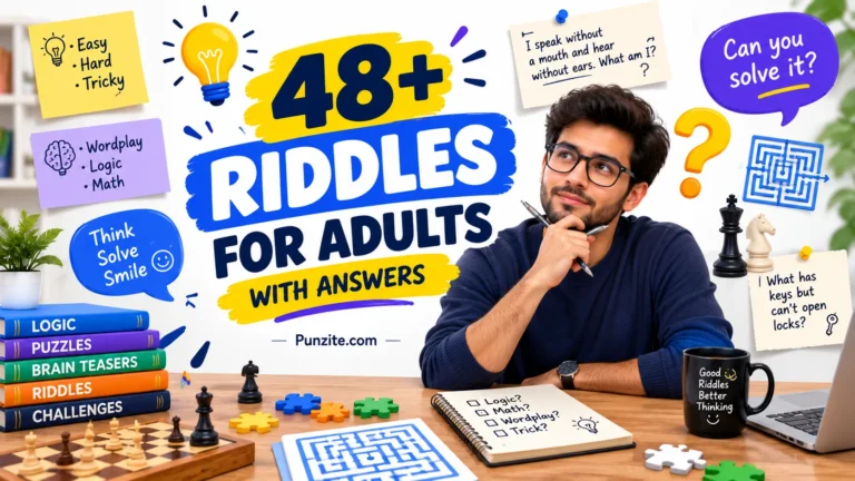 riddles for adults with answers