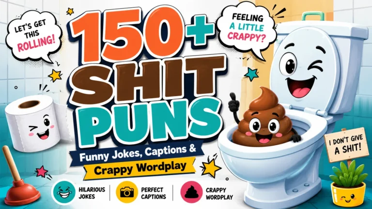 shit puns