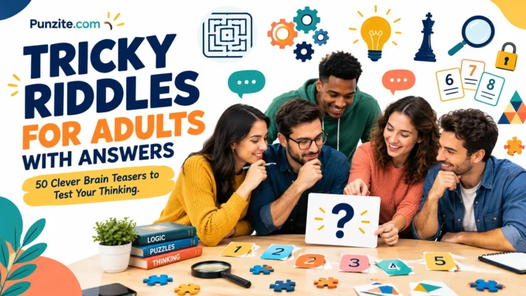 tricky riddles for adults answers