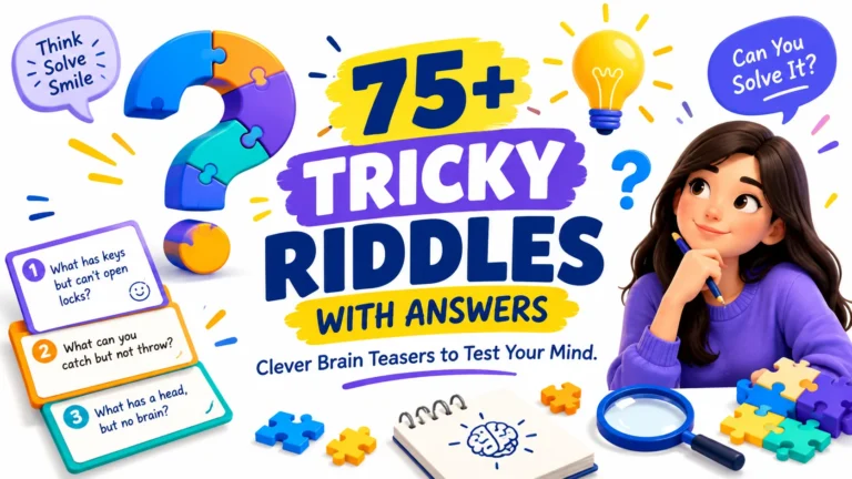 tricky riddles with answers