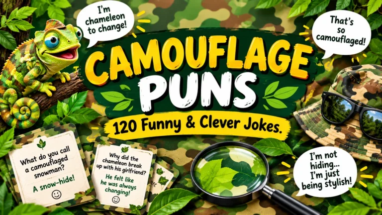 Camouflage Puns