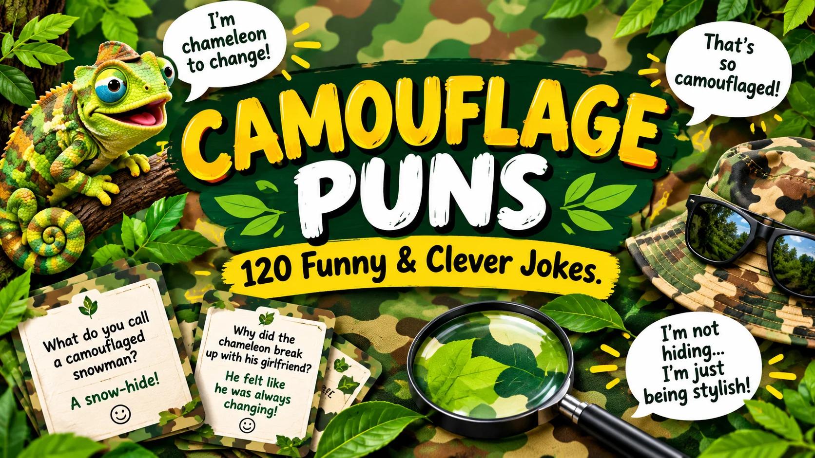 Camouflage Puns