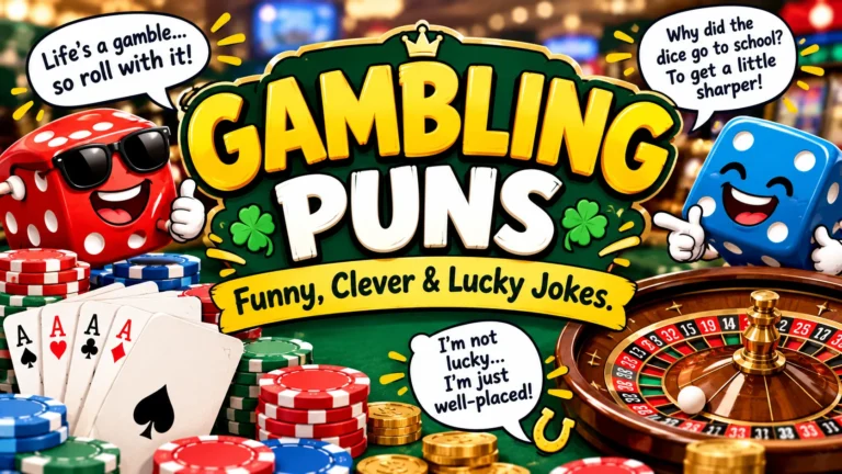 Gambling Puns