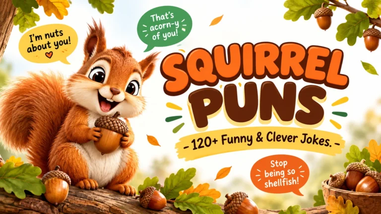 Squirrel Puns