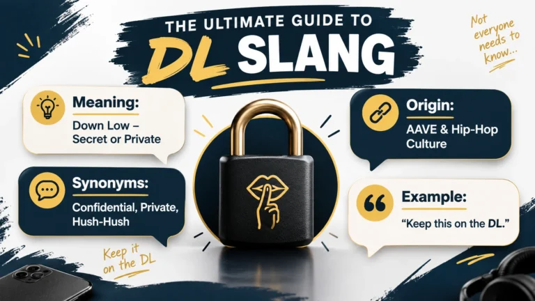 dl meaning slang
