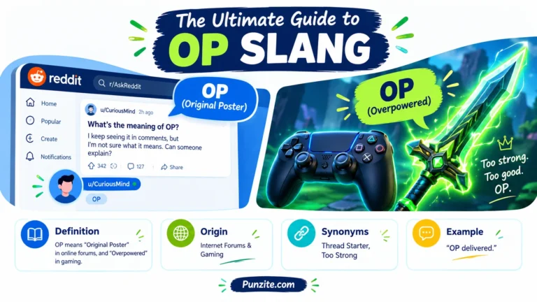 op meaning slang