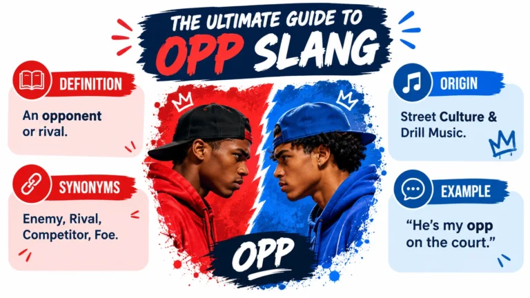 opp meaning slang
