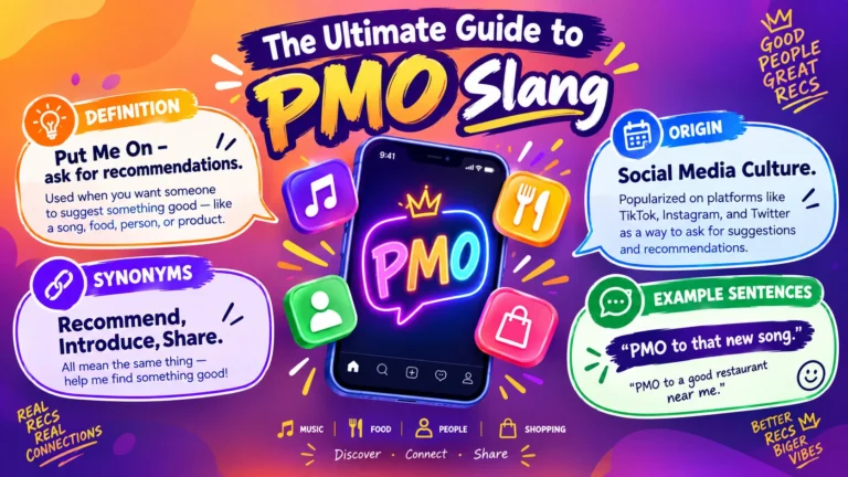 pmo meaning slang