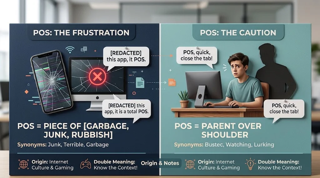 pos meaning slang