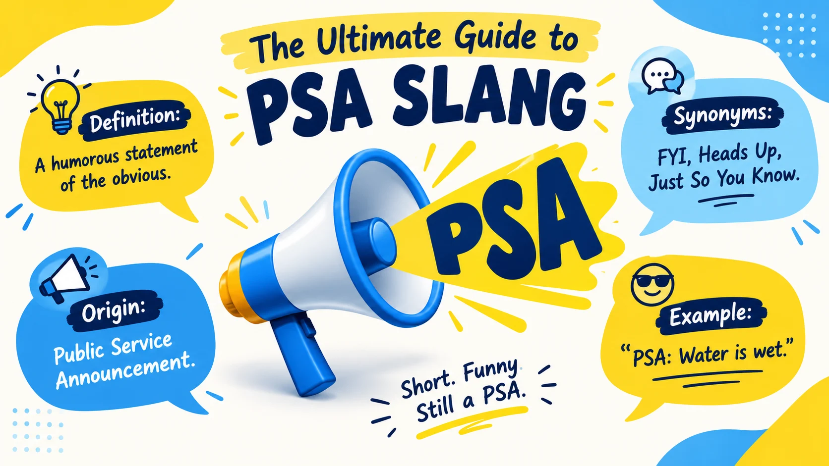 psa meaning slang