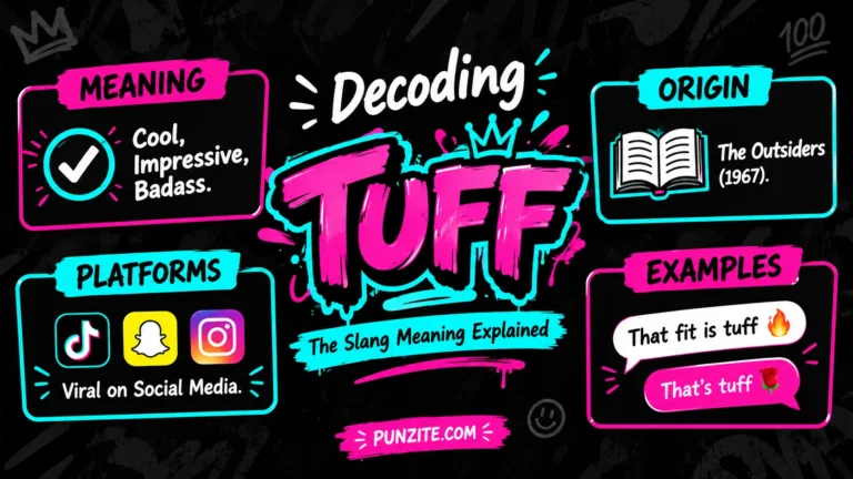 tuff meaning slang